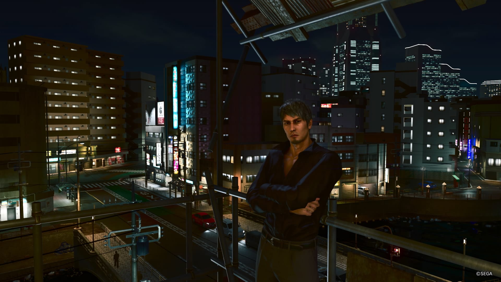 Screenshots of games throughout Japan