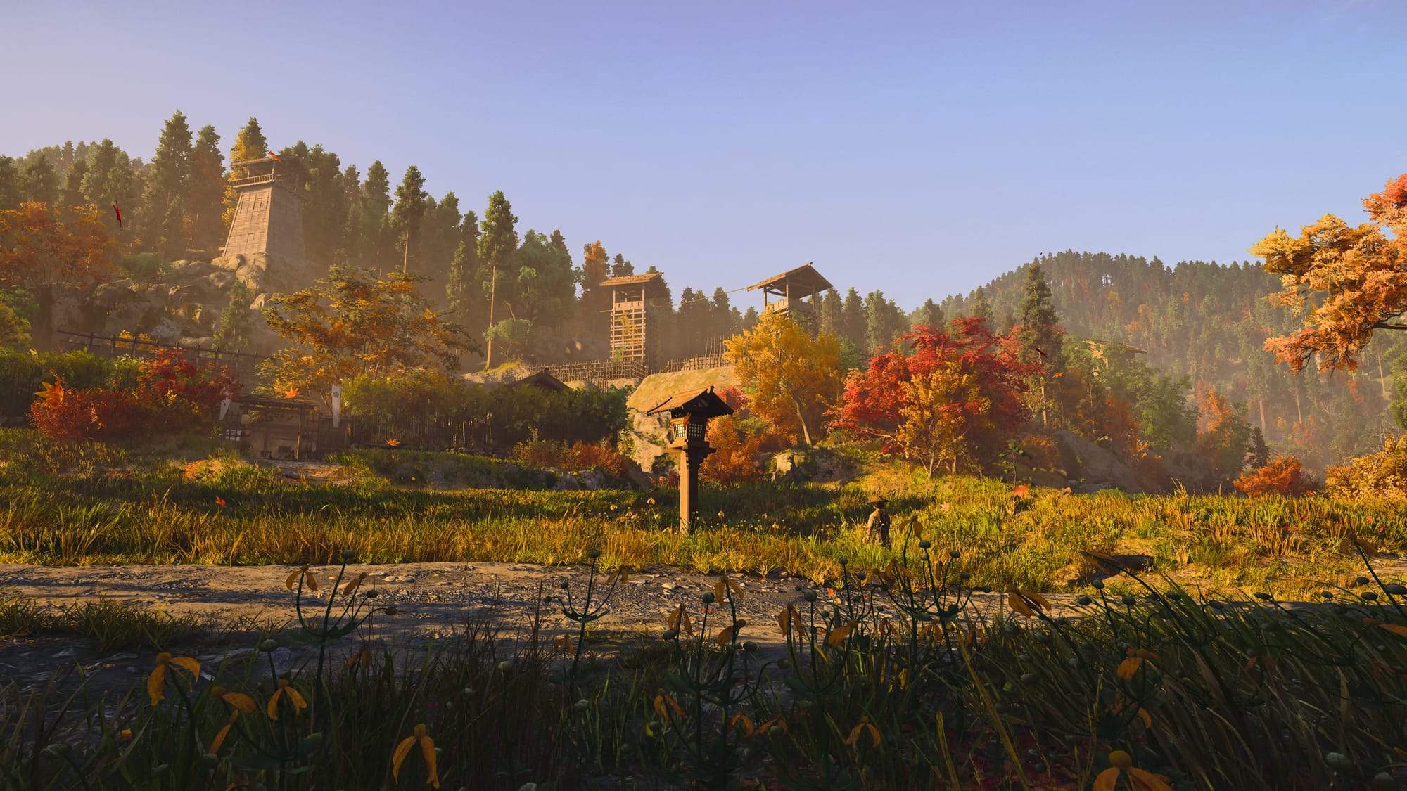 Screenshots of games throughout Japan