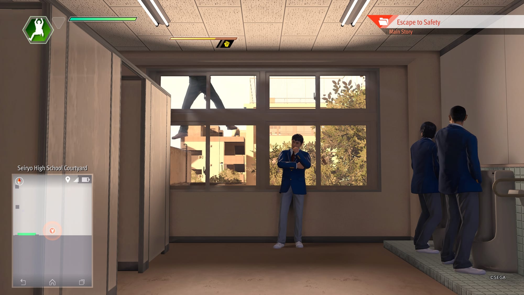 Screenshots of games throughout Japan