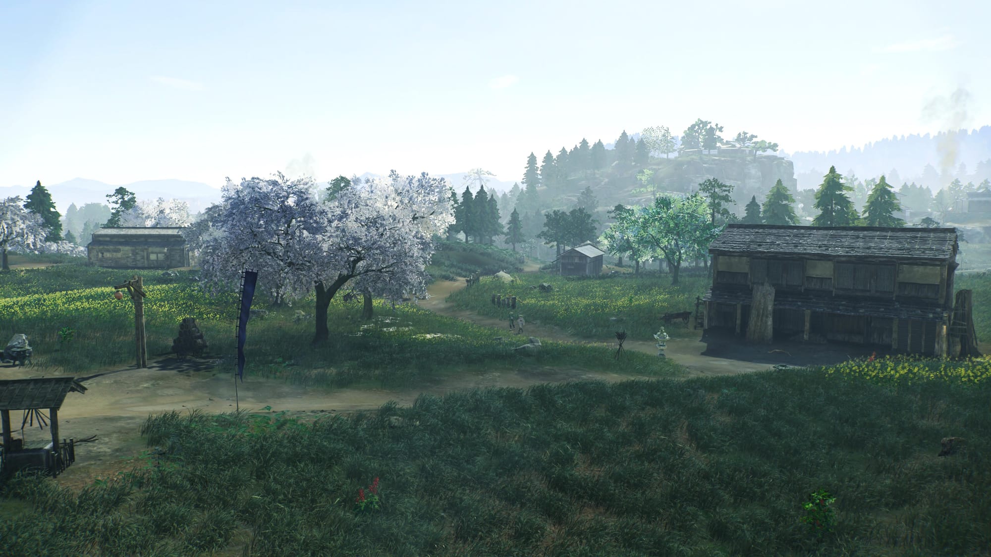 Screenshots of games throughout Japan